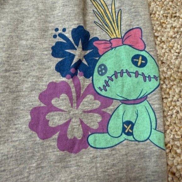 Disney Womens Blue Lilo & Stitch Joggers Sleep Pants Pajama Bottoms XL 16/18 - Picture 5 of 9